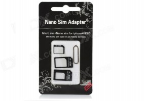 NANO-MICRO SIM ADAPTERIS