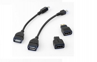 USB MICRO USB, HDMI MICRO PERĖJIMAI