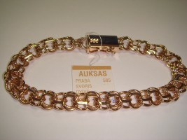 Auksine Bismark Apyranke 59.92g/22cm.